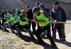 Players in action during 2nd Annual Mega Sports Meet 2025 at Goma Kargil.