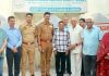 TNWS members with SP Jammu South Ajay Sharma and other police officers.