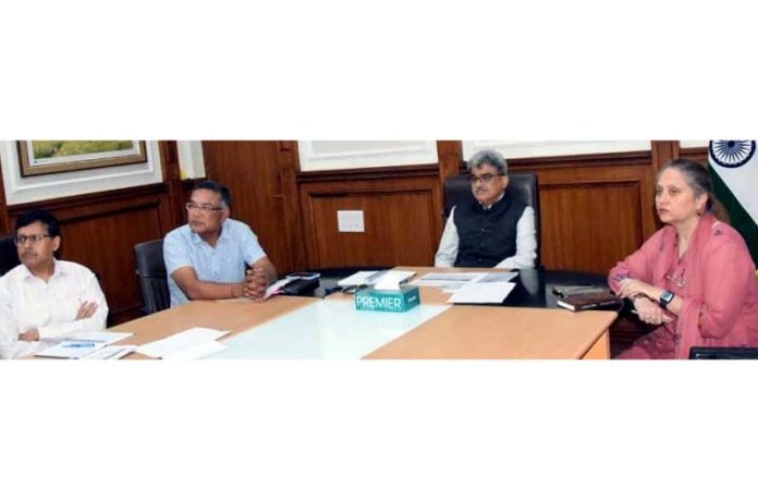 CS chairing a meeting on Tuesday.