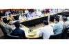 DM Jammu chairing a meeting on Wednesday.