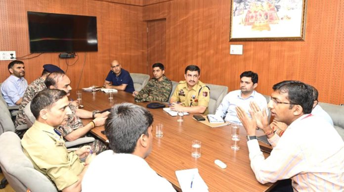 CEO Shrine Board chairing a meeting on Friday.