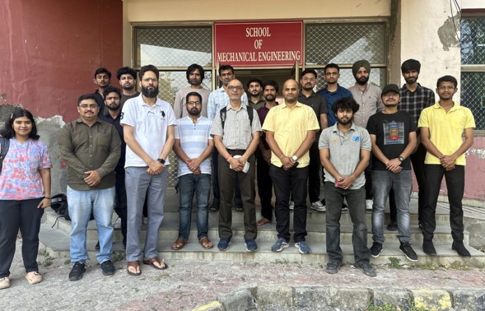 Participants during a workshop at SMVDU, Katra.