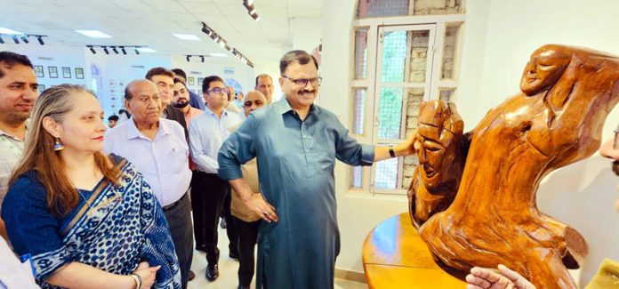 Minister Javed Rana inaugurating Eco- Vista on Saturday. Minister Javed Rana inaugurating Eco- Vista on Saturday.