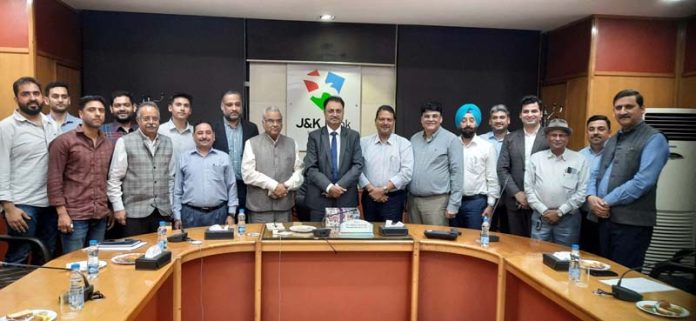 FADA delegation meeting with CEO and MD of J&K Bank.