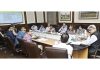 Chief Secretary chairing a meeting on Tuesday.