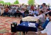MLA Akhnoor, Mohan Lal, listening to grievances of people during a public darbar at Pargwal.
