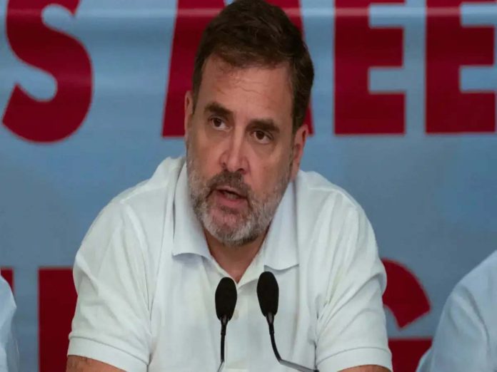 Posters targeting Rahul Gandhi appear ahead of his Amethi visit