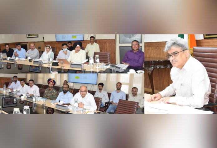 CS Atal Dulloo Seeks Fortnightly Updates About Completion Of JK Highways CS Atal Dulloo Seeks Fortnightly Updates About Completion Of JK Highways