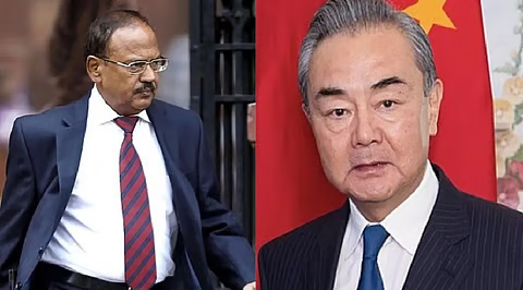 Chinese Foreign Minister Wang speaks to NSA Doval, calls for lasting ceasefire with Pak Chinese Foreign Minister Wang speaks to NSA Doval, calls for lasting ceasefire with Pak
