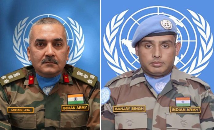 Indian peacekeepers posthumously