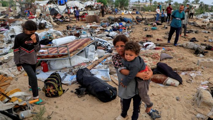 Israeli strikes across Gaza kill 66 people, hospitals and medics say