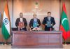 India, Maldives sign 13 MoUs to implement  projects under Indian grant assistance