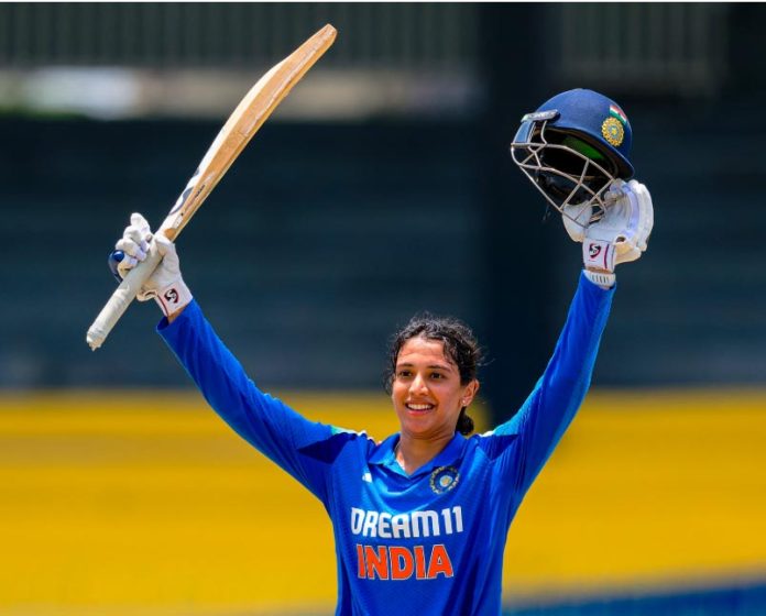 Mandhana moves to 2nd spot in ICC ODI batting rankings