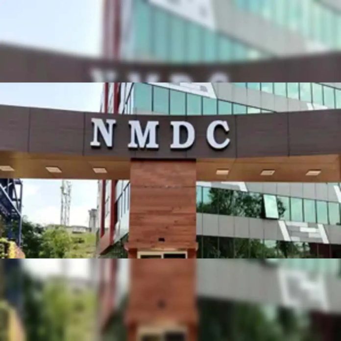NMDC posts record 15 pc rise in iron  ore production in April; sales grow 3 pc