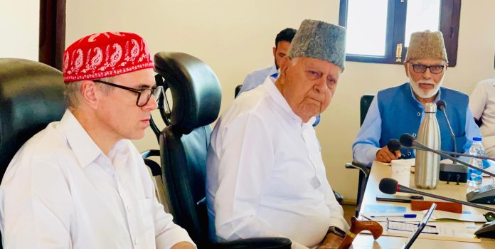 National Conference Working Committee Meets To Discuss 'Fallout Of Pahalgam Terror Attack' National Conference Working Committee Meets To Discuss 'Fallout Of Pahalgam Terror Attack'