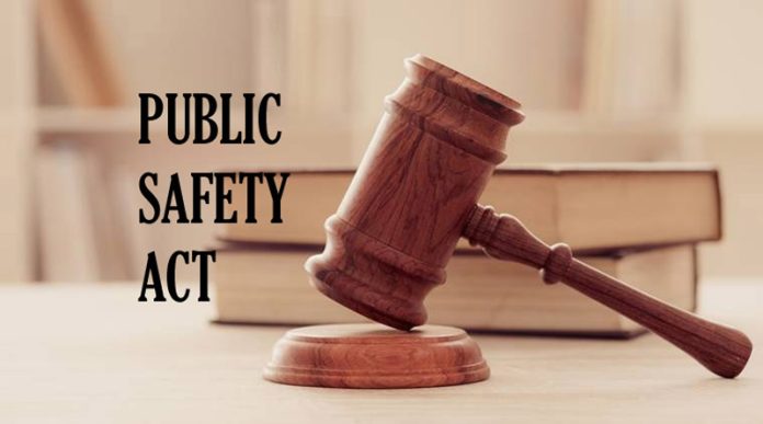 Two Criminals Detained Under PSA In J&K Two Criminals Detained Under PSA In J&K