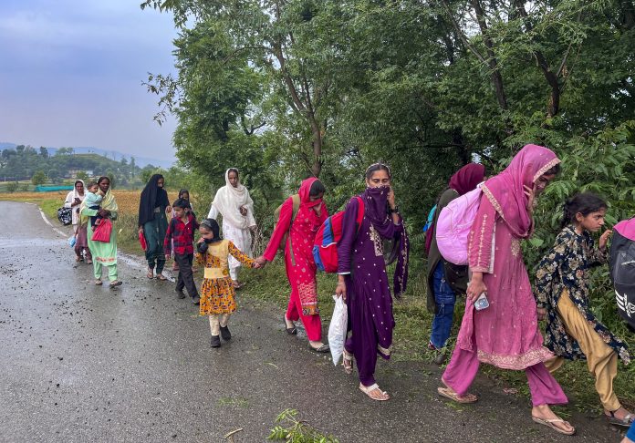 Pakistani shelling in Poonch