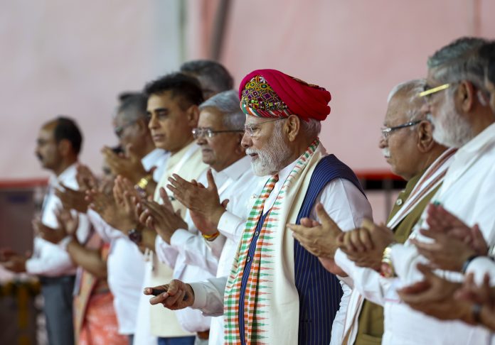 At Rally In District Bordering Pakistan, PM Asks Its Citizens To Come Forward To End Terrorism