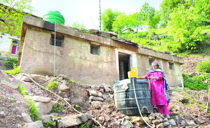 A bunker in Churanda area of LoC in Uri. -Excelsior/Aabid Nabi A bunker in Churanda area of LoC in Uri. -Excelsior/Aabid Nabi