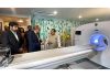 Union Minister Dr Jitendra Singh going around after inaugurating one of the first of its kind, latest diagnostic facility, 128-slice Digital PET-CT scanner with AI (Artificial Intelligence) driven integrated investigative set up at Gurugram on Sunday.