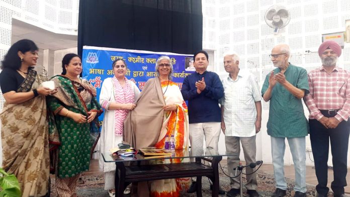 Dignitaries at JKAACL during the literary programme ‘Meet the Author’ in Jammu on Monday. Dignitaries at JKAACL during the literary programme ‘Meet the Author’ in Jammu on Monday.