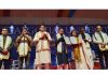 Piyush Goyal, Union Minister for Commerce and Industry attending a function on Saturday.