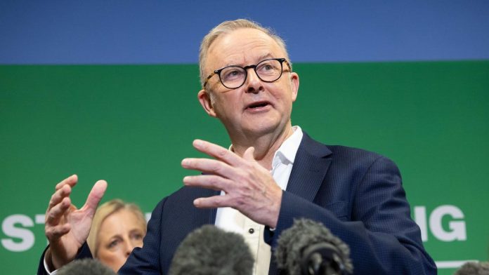 Australia's re-elected prime minister says voters chose unity over division Australia's re-elected prime minister says voters chose unity over division