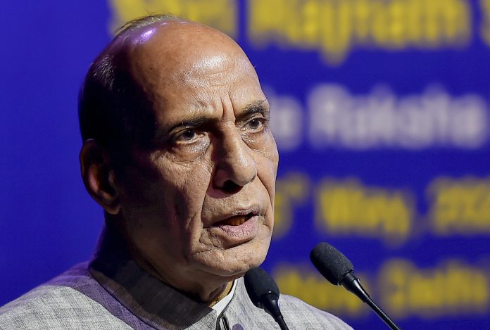 FILE - BJP leader Rajnath Singh