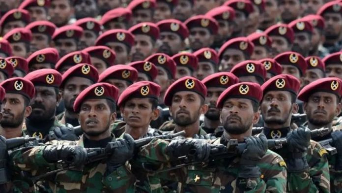 Sri Lanka promotes soldiers to mark war victory anniversary Sri Lanka promotes soldiers to mark war victory anniversary