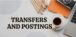 Mohd Wasim Shah Posted DSP SOG Budgam, Four DySPs Transferred