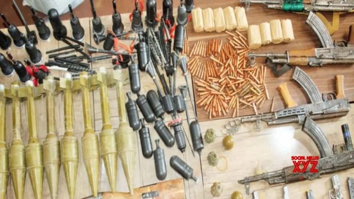 Afghan counterterrorist personnel discover large amounts of arms and ammunition in Herat province