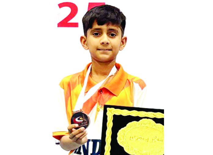 Arpit secures 4th Position at Int’l Speed Ball C’ship in Egypt Arpit secures 4th Position at Int’l Speed Ball C’ship in Egypt