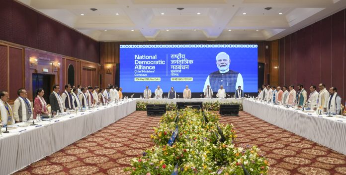 NDA Meet Adopts Resolution Praising Armed Forces, PM Modi NDA Meet Adopts Resolution Praising Armed Forces, PM Modi