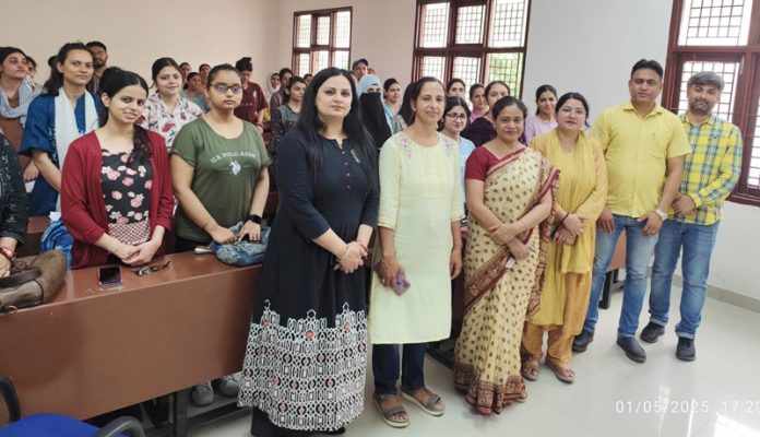 Dr Sandeep Gupta, Regional Director, RCJ posing along with others during a function on Thursday.