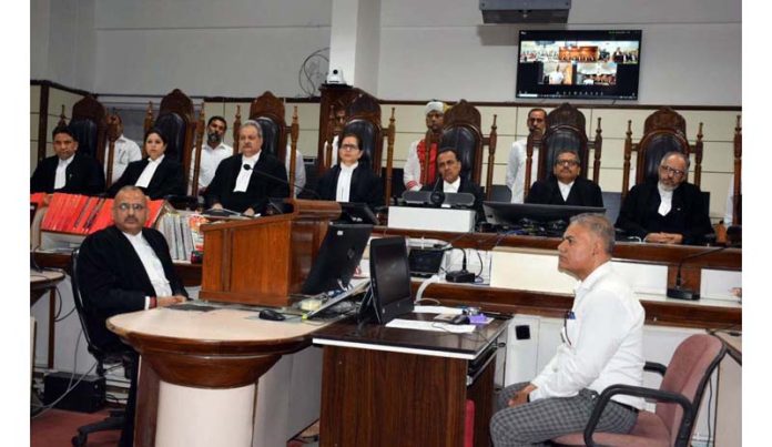 Full Court reference being held at Jammu Wing of HC on Thursday. Full Court reference being held at Jammu Wing of HC on Thursday.