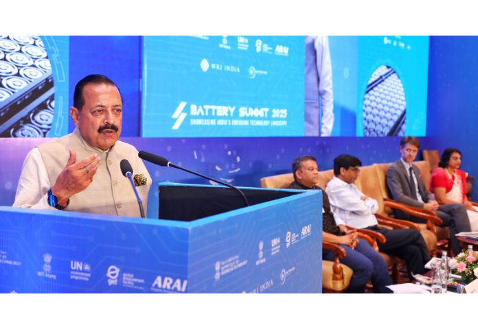 Union Minister Dr Jitendra Singh speaking after inaugurating Union Minister Dr Jitendra Singh speaking after inaugurating