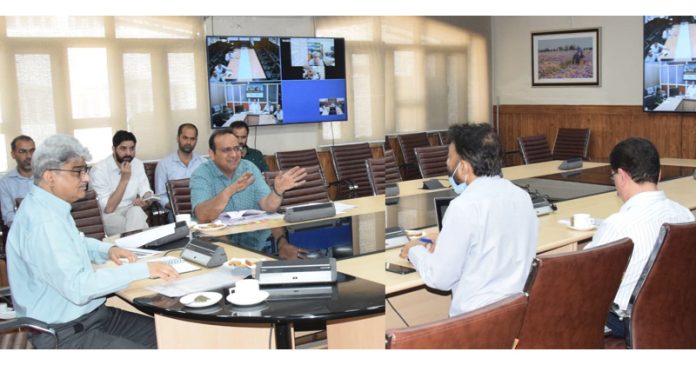 Chief Secretary chairing a meeting on Friday. Chief Secretary chairing a meeting on Friday.