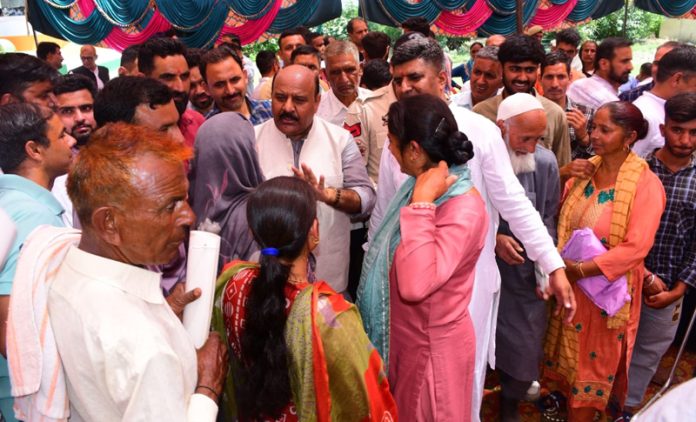 DyCM meeting shelling hit villages on Wednesday.