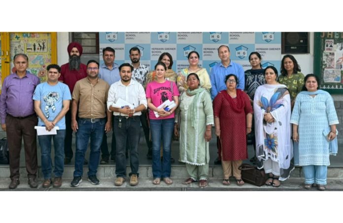 Faculty and staff of Hermann Gmeiner School Jammu during annual health check-up camp in school premises. Faculty and staff of Hermann Gmeiner School Jammu during annual health check-up camp in school premises.