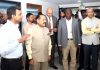 Union Minister Dr Jitendra Singh, accompanied by Board members from over 60 foreign countries, visiting the first of its kind state-of-the-art "Biofoundary Complex" set up at the "International Centre for Genetic Engineering and Biotechnology (ICGEB), New Delhi on Thursday.