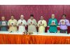 Dignitaries releasing a booklet written by Ashwani Kumar Chrungoo at Noida (UP) on Sunday.