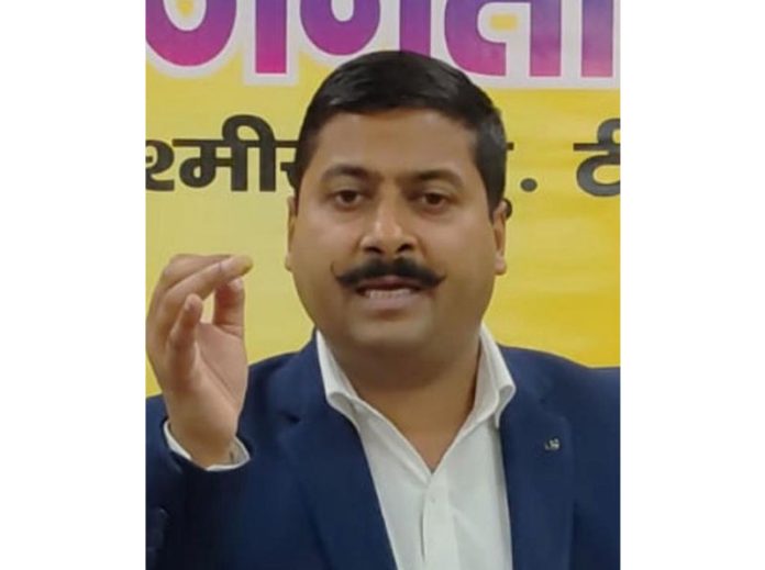 Gaurav Gupta, spokesperson of BJP, Jammu & Kashmir
