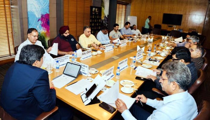 ICC Council members during meeting in Jammu. ICC Council members during meeting in Jammu.