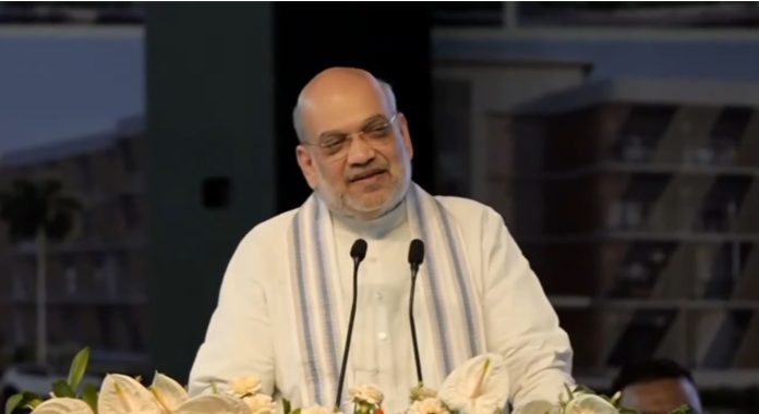 Shah lays foundation stone of facility for patients, caregivers at National Cancer Institute