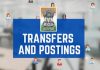Two officers transferred