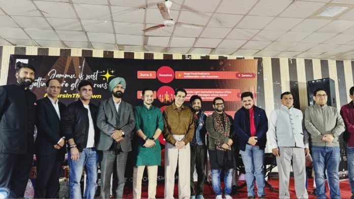 Participants posing during a cultural programme organised on Thursday. - Excelsior/Tilak Raj Participants posing during a cultural programme organised on Thursday. - Excelsior/Tilak Raj