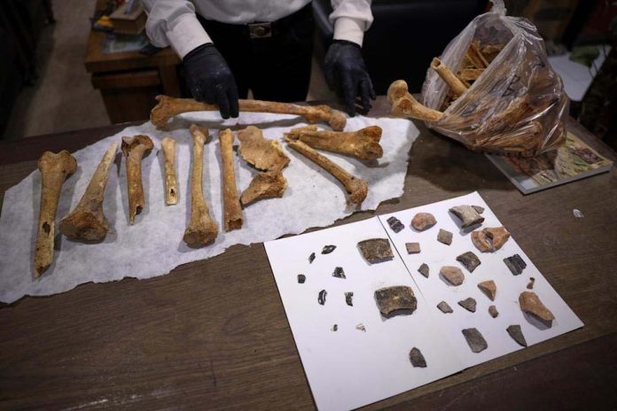 Contractor in Syria uncovers surprise  beneath rubble: ancient tomb complex