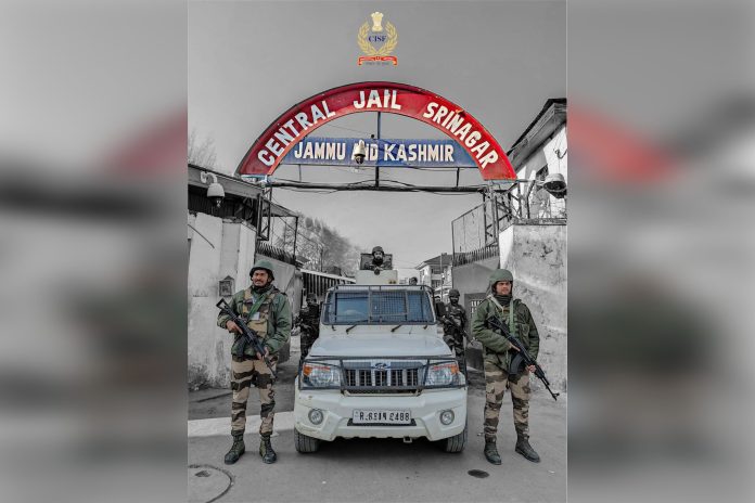 CISF Secures Two Most Sensitive Jails In Jammu And Kashmir