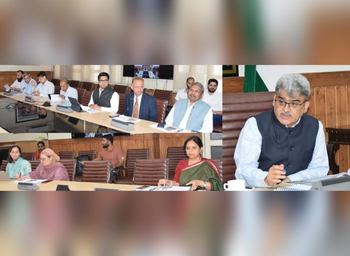 CS Reviews Functioning Of JKRERA: Emphasises Strengthening Of Institutional Mechanism To Safeguard Public Interests