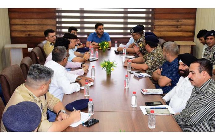 DC Jammu reviews Amarnath Yatra preparedness at Yatri Niwas copy